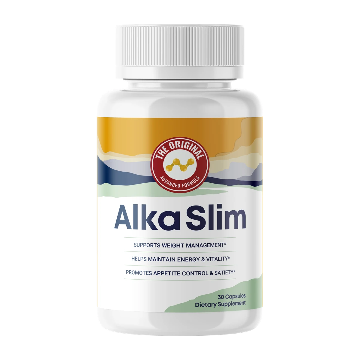 AlkaSlim single bottle — 30 capsules